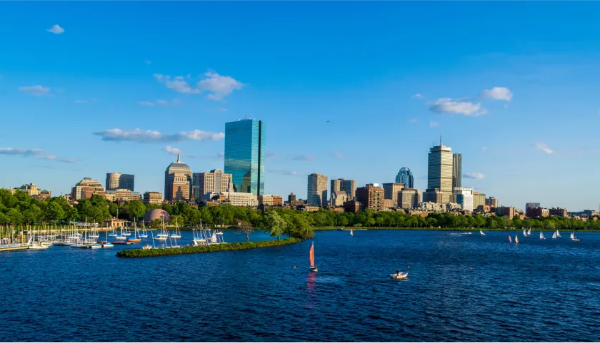 View of Boston, MA