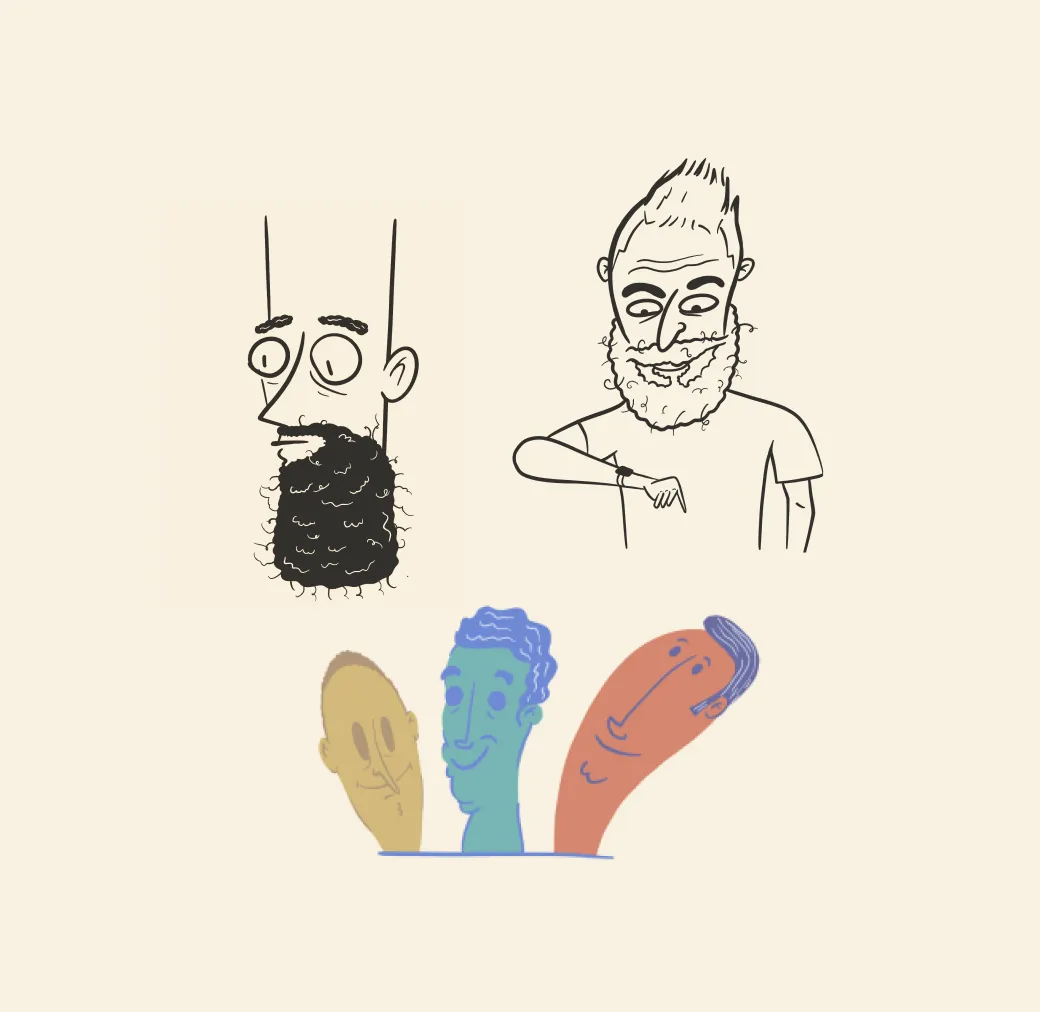 A few sketches from my iPad