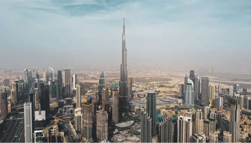 View of Dubai, UAE